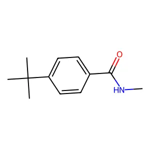 4-tert-butyl-N-methylbenzamide structure
