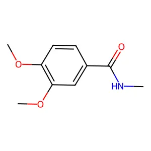 3,4-dimethoxy-N-methylbenzamide structure