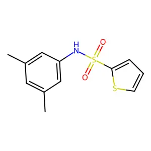 N-(3,5-dimethylphenyl)thiophene-2-sulfonamide structure