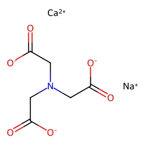 Calcium sodium nitrilotriacetate structure