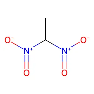 1,1-Dinitroethane structure