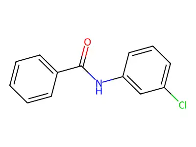 N-(3-Chlorophenyl)benzamide structure