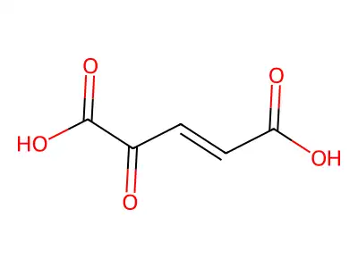 (2E)-4-Oxopent-2-enedioic acid structure