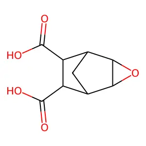 3-Oxatricyclo[3.2.1.02,4]octane-6,7-dicarboxylic acid structure