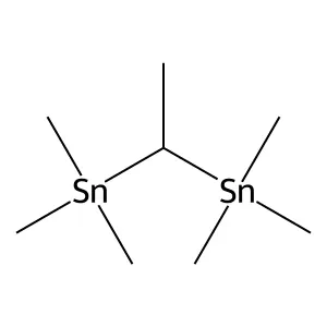 Stannane, ethylidenebis(trimethyl- structure