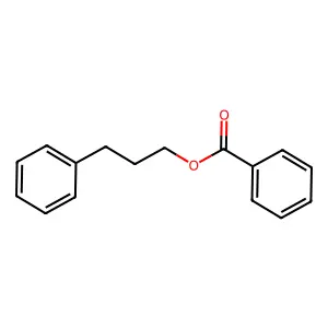 3-Phenylpropyl benzoate structure