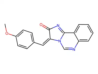 3-[(4-Methoxyphenyl)methylidene]imidazo[1,2-c]quinazolin-2-one structure