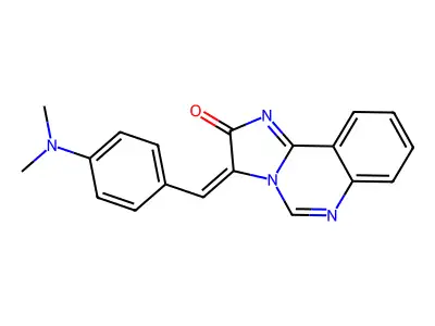 3-[[4-(Dimethylamino)phenyl]methylidene]imidazo[1,2-c]quinazolin-2-one structure