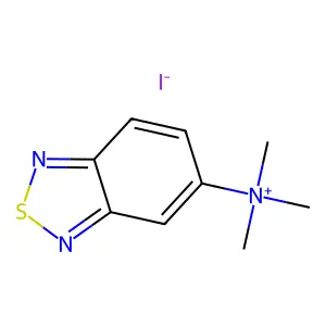 N,N,N-Trimethyl-2,1,3-benzothiadiazol-5-aminium iodide structure