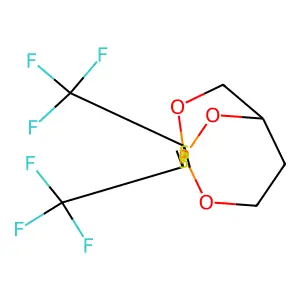4,5-bis(trifluoromethyl)spiro[1,3-dithia-2 structure