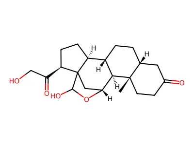 5-Dihydroaldosterone structure