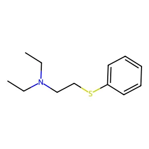 N,N-Diethyl-2-(phenylsulfanyl)ethan-1-amine structure