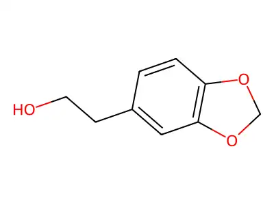 2-(1,3-Dioxaindan-5-yl)ethan-1-ol structure
