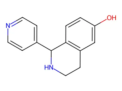 1-Pyridin-4-yl-1,2,3,4-tetrahydroisoquinolin-6-ol structure