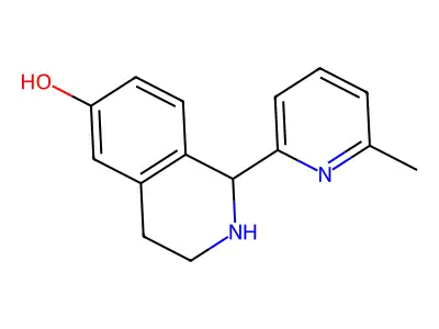 1-(6-Methylpyridin-2-yl)-1,2,3,4-tetrahydroisoquinolin-6-ol structure