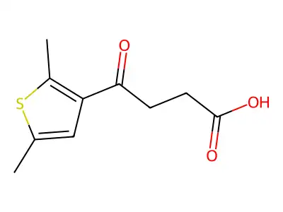 4-(2,5-Dimethylthien-3-yl)-4-oxobutanoic acid structure