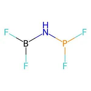 Phosphoramidous difluoride, (difluoroboryl)- structure