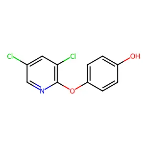 4-(3,5-Dichloro-pyridin-2-yloxy)-phenol structure