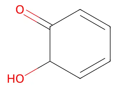 Cyclohexadienone, hydroxy- structure