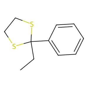 2-乙基-2-苯基-1,3-二硫戊环 structure