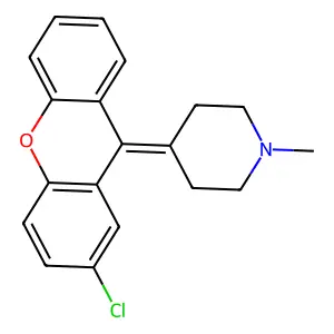 Clopipazan structure