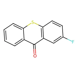 9H-thioxanthen-9-one, 2-fluoro- structure