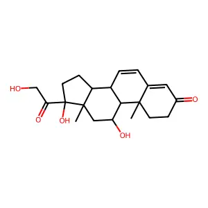 6-Dehydrocortisol structure
