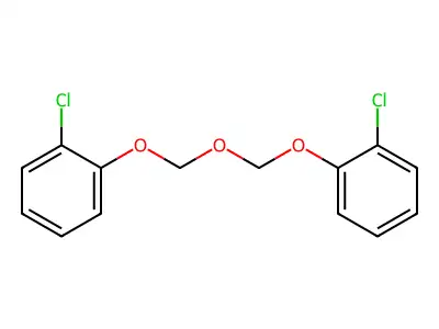 1-Chloro-2-[(2-chlorophenoxy)methoxymethoxy]benzene structure