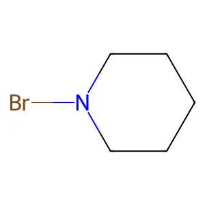 Piperidine, 1-bromo- structure