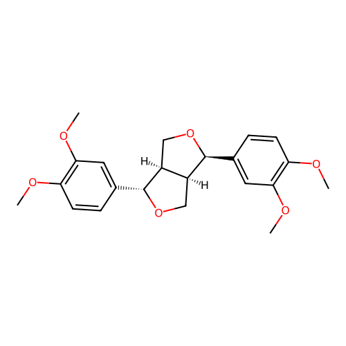 (+)-Epieudesmin structure