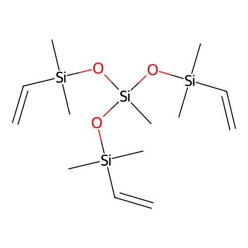 3-((Dimethylvinylsilyl)oxy)-1,1,3,5,5-pentamethyl-1,5-divinyltrisiloxane structure