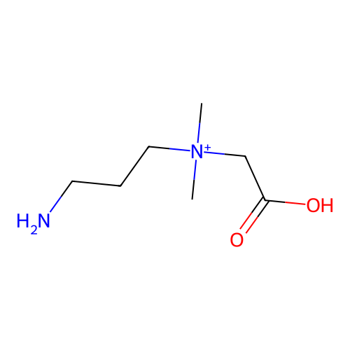 3-Aminopropyl-(carboxymethyl)-dimethylazanium structure