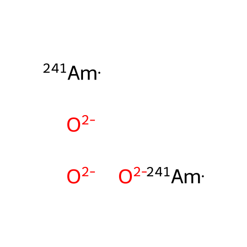 氧化镅-241 structure