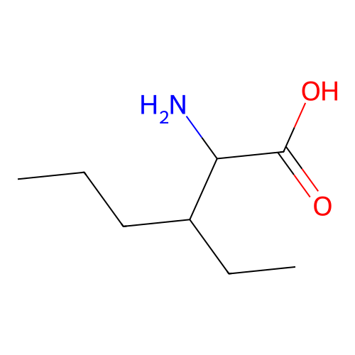 3-Ethylnorleucine structure