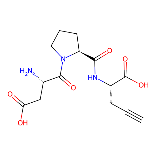 H-Asp-Pro-pNA structure