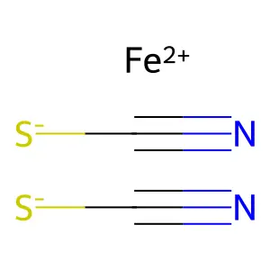 硫氰酸亚铁 structure