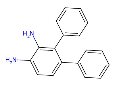 Terphenyldiamine structure