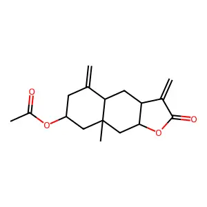 Acetylivalin structure