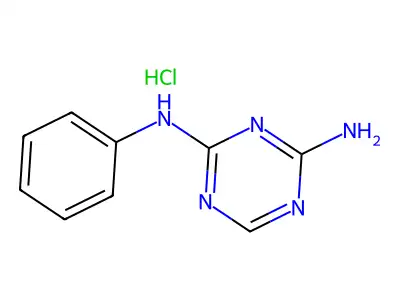 N-Phenyl-1,3,5-triazine-2,4-diaminemonohydrochloride structure
