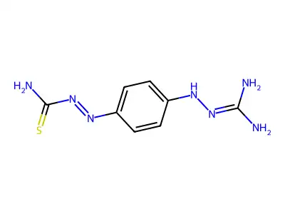 Ambazone monohydrate structure