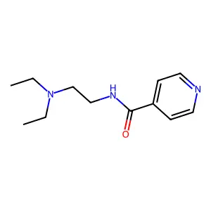 N-(2-(二乙氨基)乙基)异烟酰胺 structure