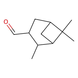 Bicyclo[3.1.1]heptane-3-carboxaldehyde, 2,6,6-trimethyl- structure