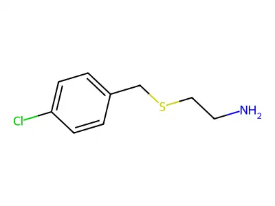 2-[(4-Chlorobenzyl)thio]ethanamine structure