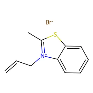 2-甲基-3-烯丙基苯并噻唑溴化物 structure