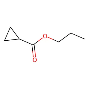 Propyl cyclopropanecarboxylate structure
