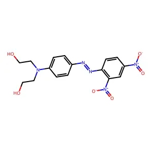 2,2'-((4-(2-(2,4-Dinitrophenyl)diazenyl)phenyl)imino)bis(ethanol) structure