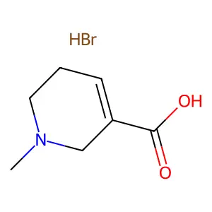 Arecaidine hydrobromide structure