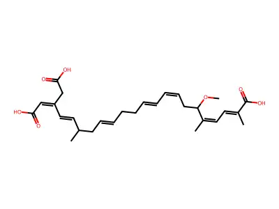 米酵菌酸 structure