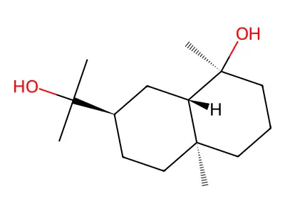7-(2-Hydroxypropan-2-yl)-1,4a-dimethyl-2,3,4,5,6,7,8,8a-octahydronaphthalen-1-ol structure