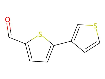 5-(3-Thienyl)-2-thiophenecarbaldehyde structure